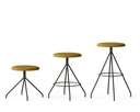 BAZIL. Tabouret snack sans dossier - Assise ronde ⌀360mm