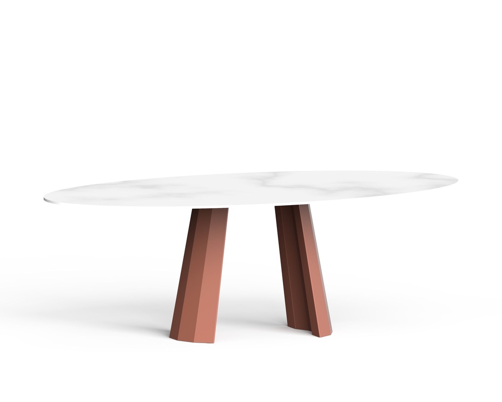 COMÈTE. Table avec vérins de réglage (+5mm)