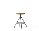 BAZIL. Tabouret snack sans dossier - Assise ronde ⌀360mm