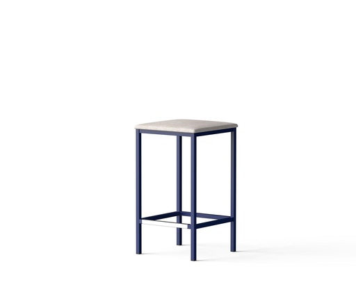 SLIDE. Tabouret snack sans dossier assise tapissée