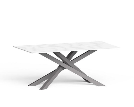 ZOÉ. Table avec vérins de réglage (+/- 5mm)