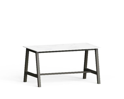 ATELIER. Table sur mesure avec vérins de réglage (+/- 5mm)