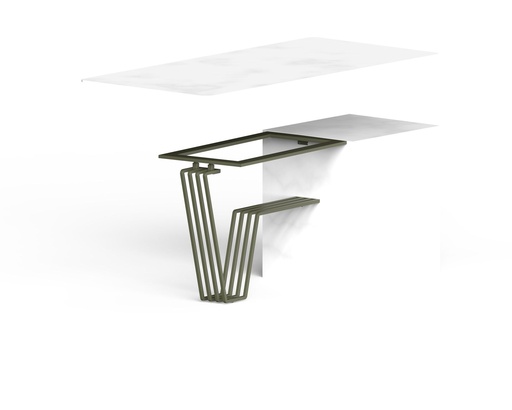 ÉDEN. Demi table