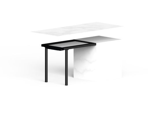 ALLONGE. Demi table sur mesure