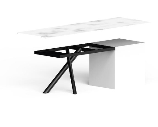 CAMÉLIA. Demi Table avec vérins de réglage (+/-5mm)