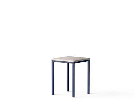 SLIDE. Tabouret bas assise tapissée